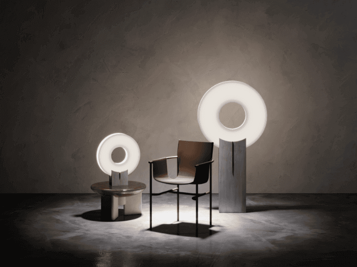 Настольная лампа Paolo Castelli Comet Zinc ILL.COME.401