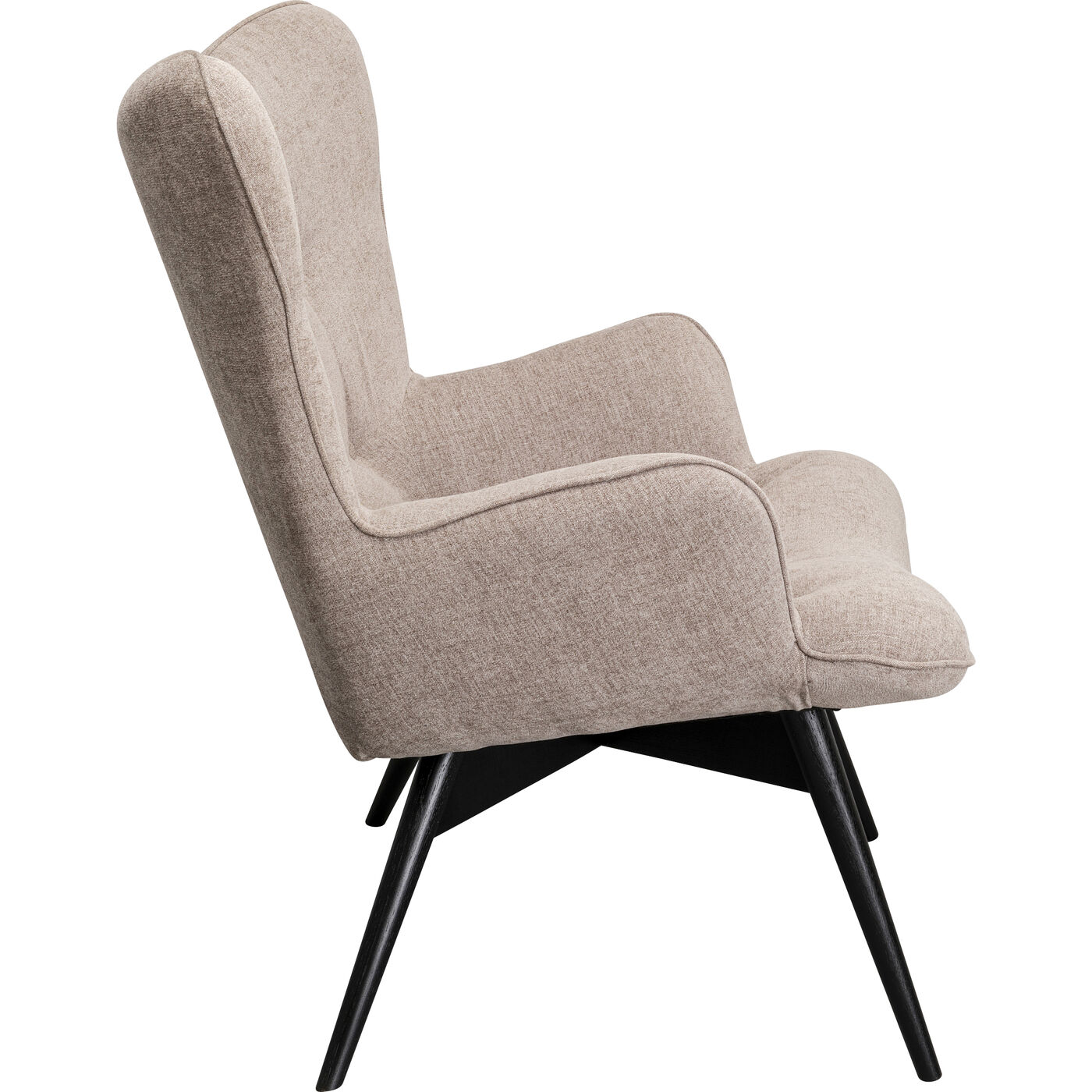 Кресло Black Vicky Light Brown KARE 70421