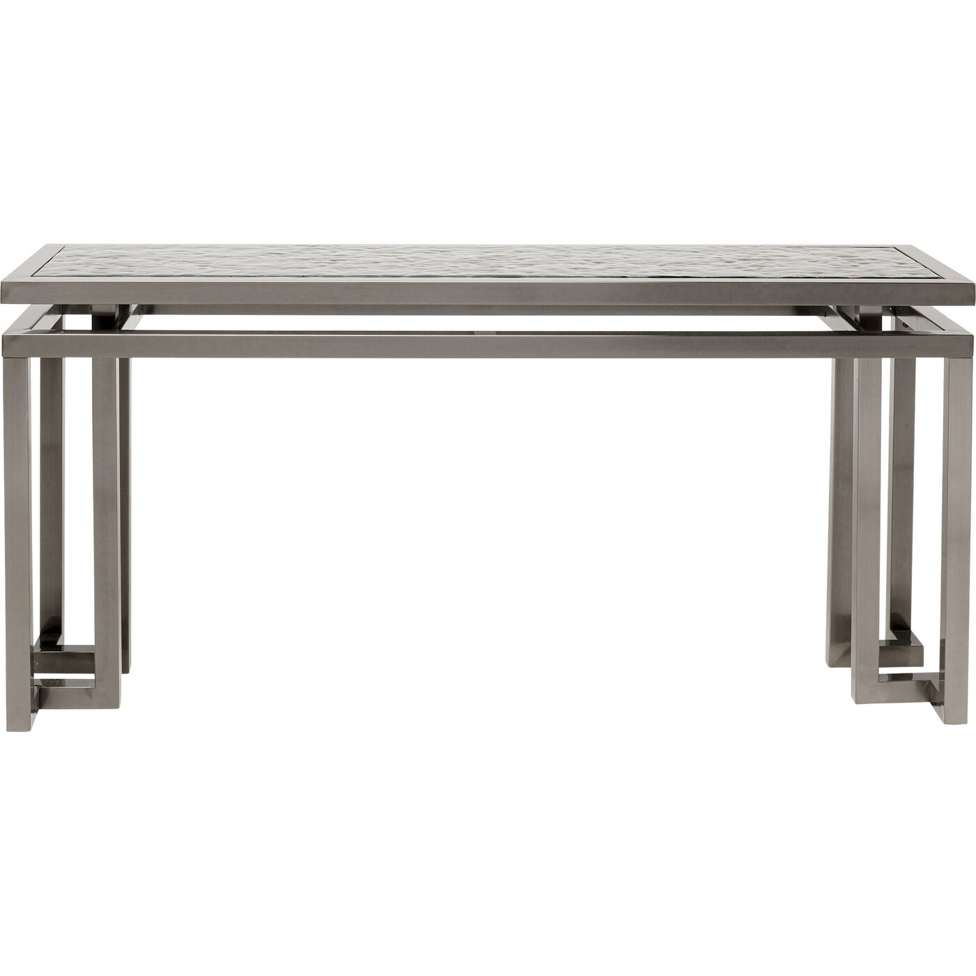 Консоль Gold Rush Graphite KARE 70106