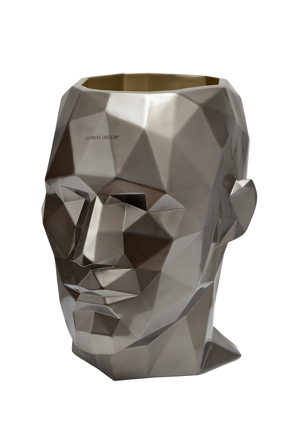 Кашпо Голова мужчины Garda Decor V3937