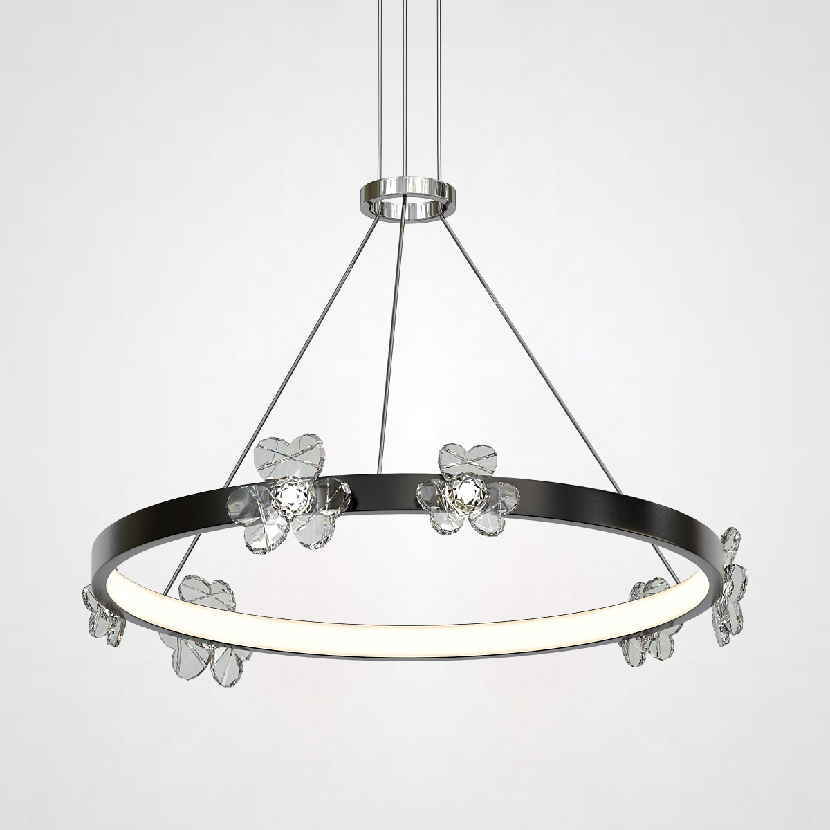 Подвесная люстра CAMILIA A D60 Black by ImperiumLoft