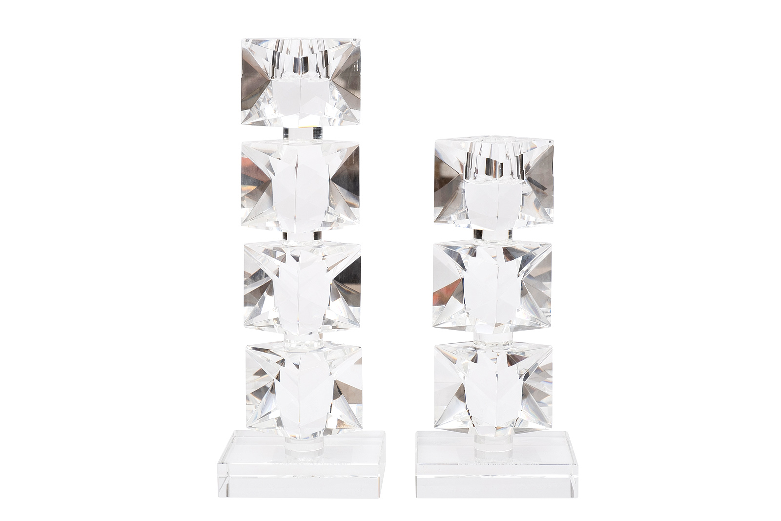 Подсвечник хрустальный 9*7*25 Garda Decor X1521340