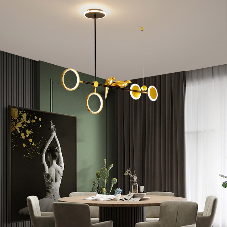 Подвесной светильник JUGGLE Gold by ImperiumLoft