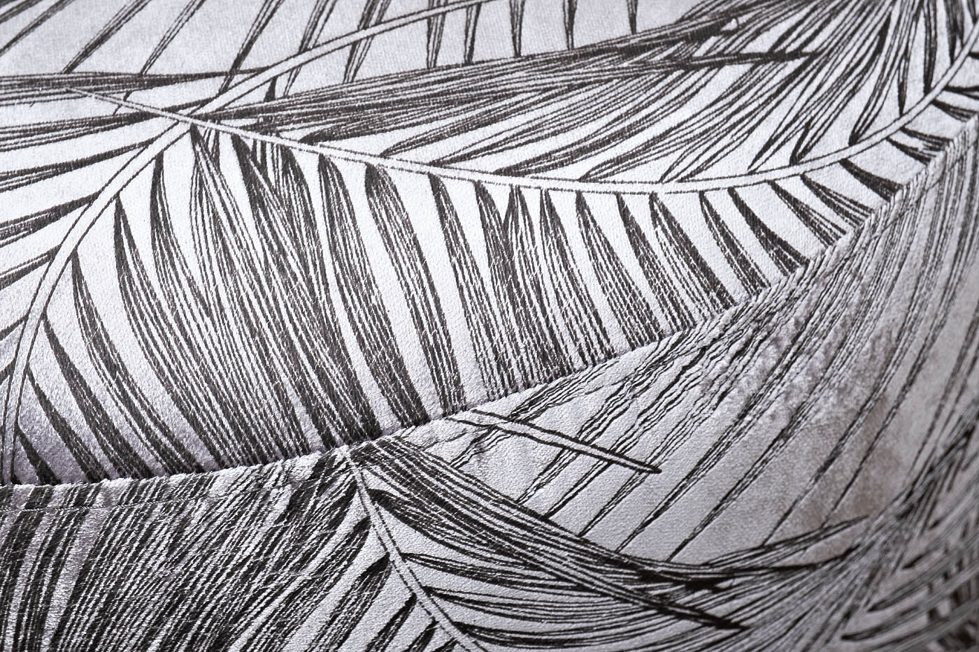 Кресло Verona вращающееся вельвет принт Листья Garda Decor VERONA-VALDES110-SER