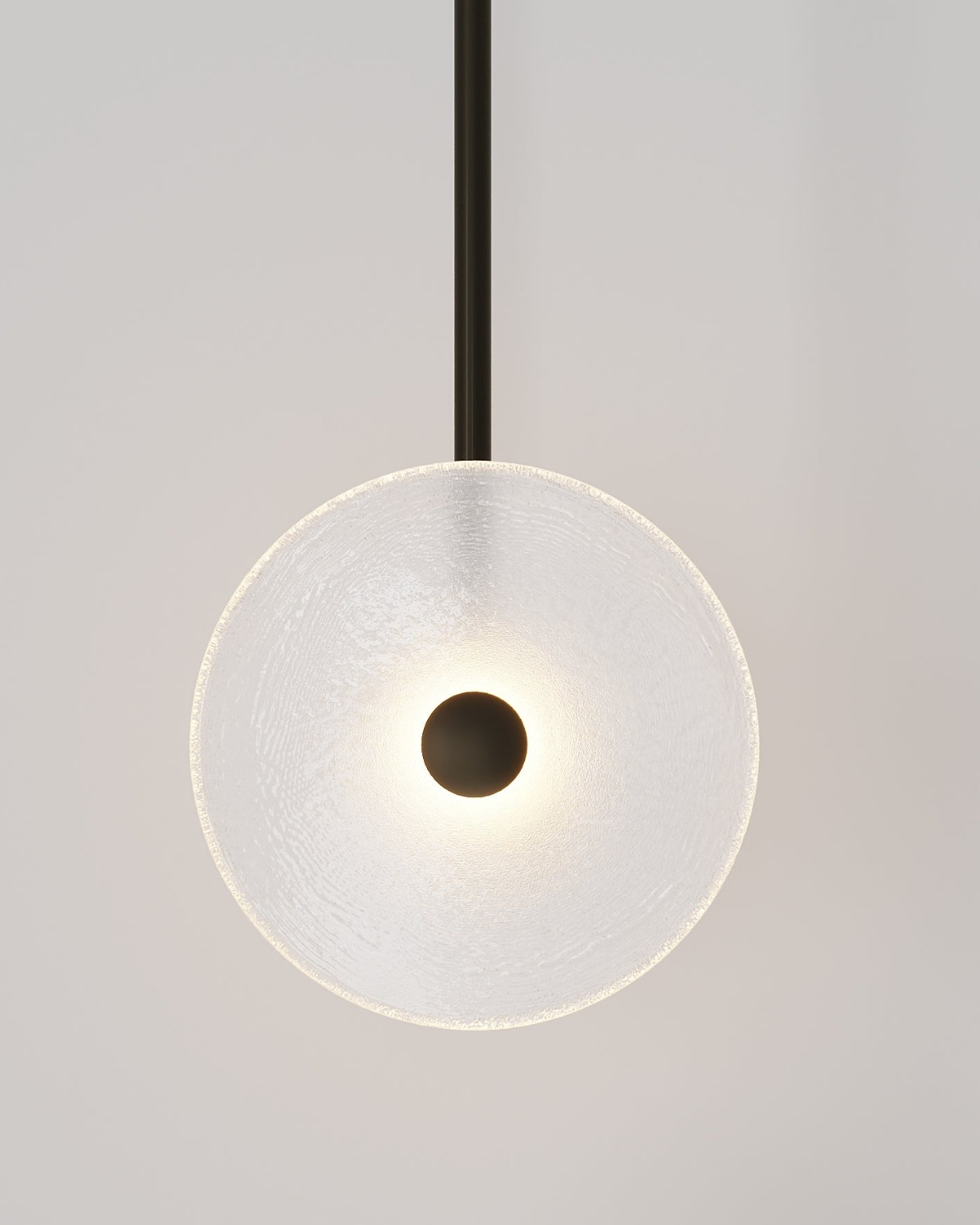 Черный подвесной светильник Милфорд Louvre Home LPN470325XNP