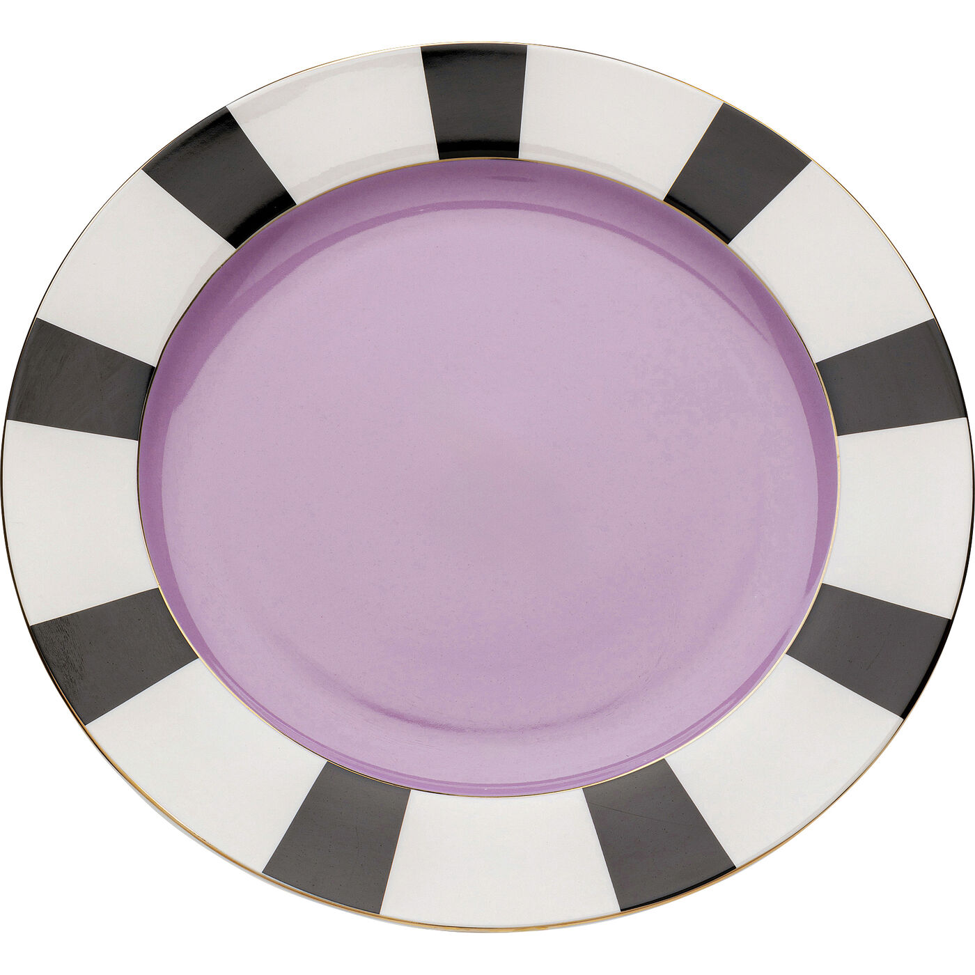 Тарелка Harlequin Purple Ø31cm KARE 56986