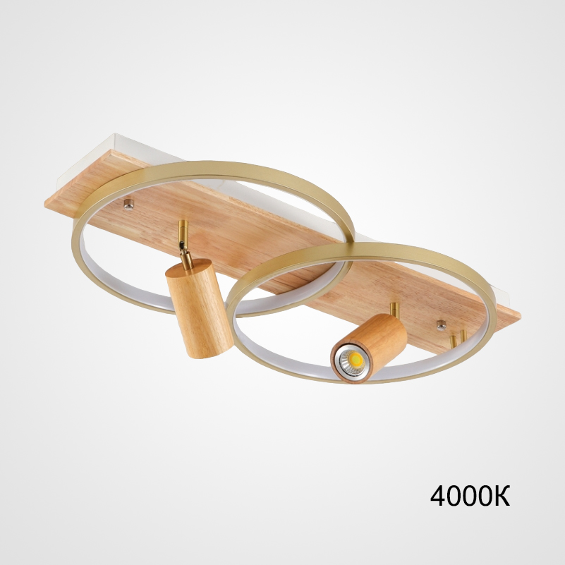 Потолочный светильник DIDRIKA L45 Light Brown 4000К by ImperiumLoft