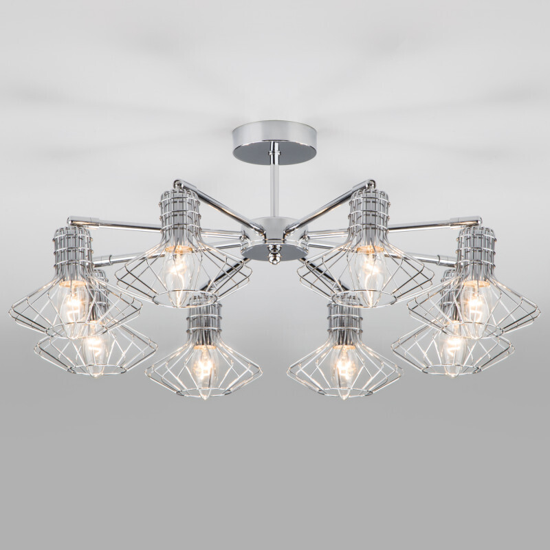 Люстра на штанге Eurosvet 70108/8 хром