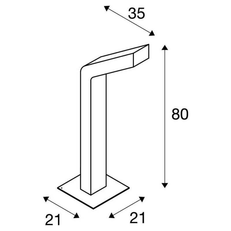 Столб уличный SLV 231835