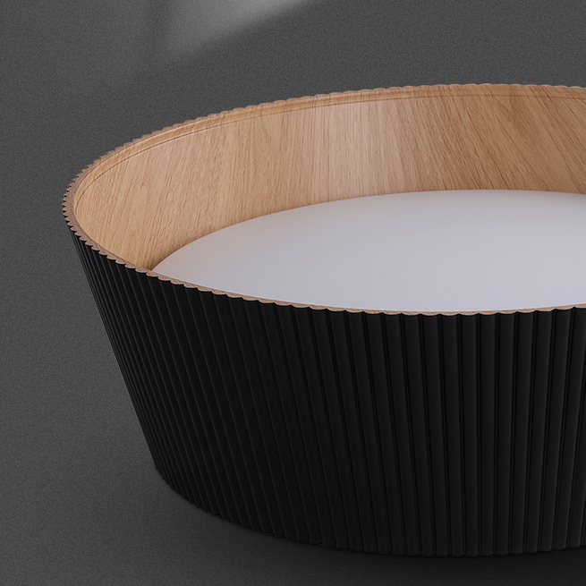 Потолочный светильник HILDNY CH Black by ImperiumLoft