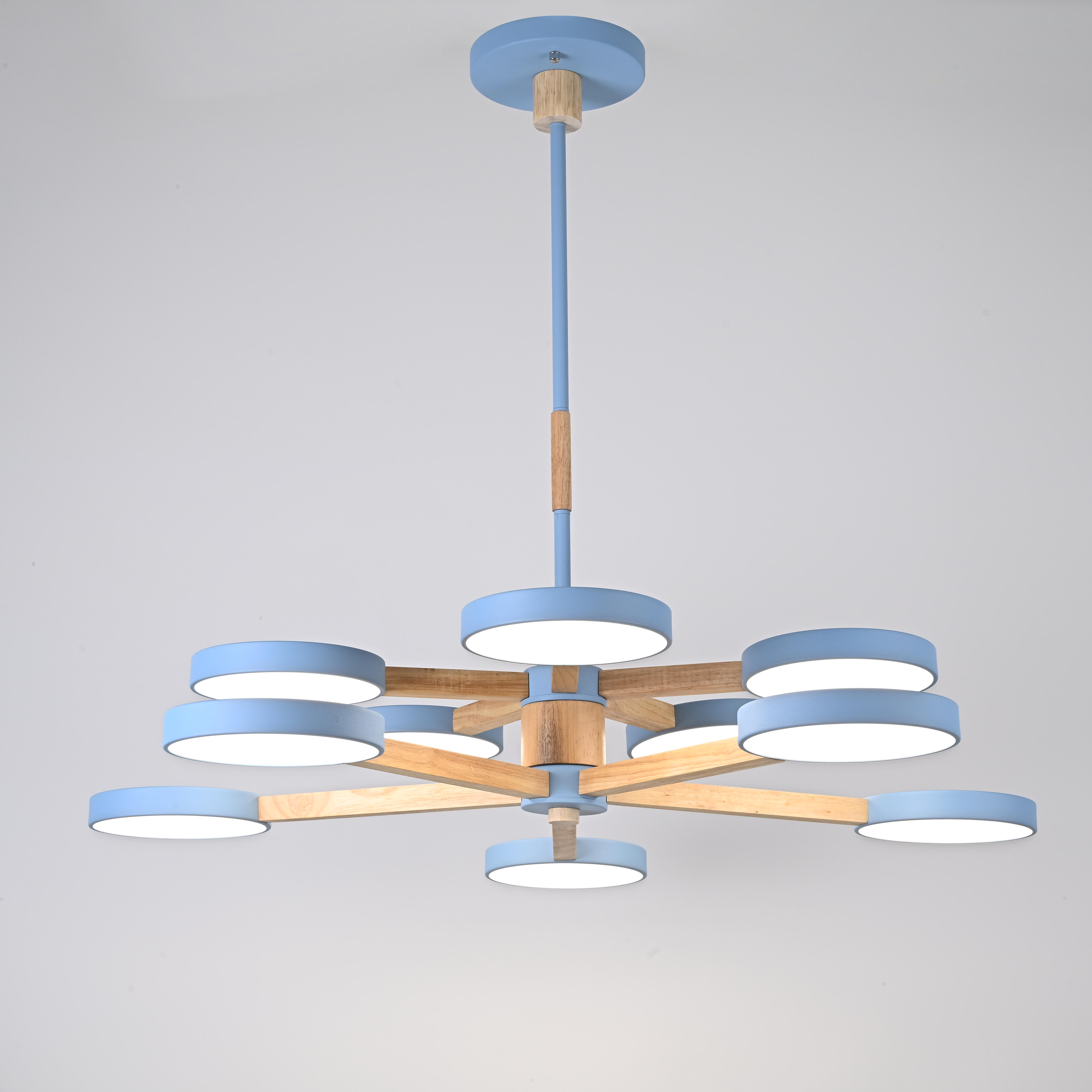 Подвесная люстра TURNA DBL L10 Blue by ImperiumLoft