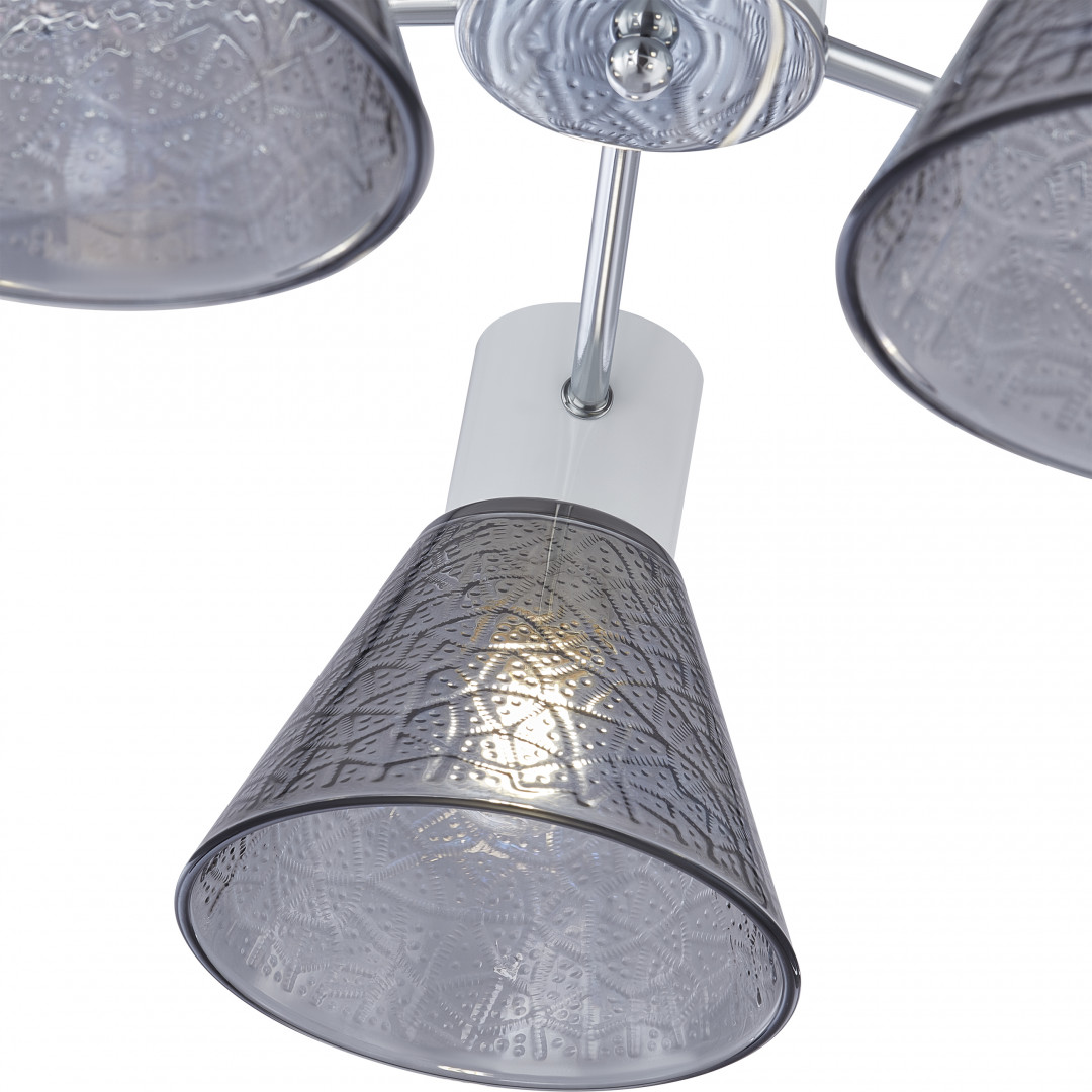 Люстра с плафонами 322408/3 CR+WH Arte Milano