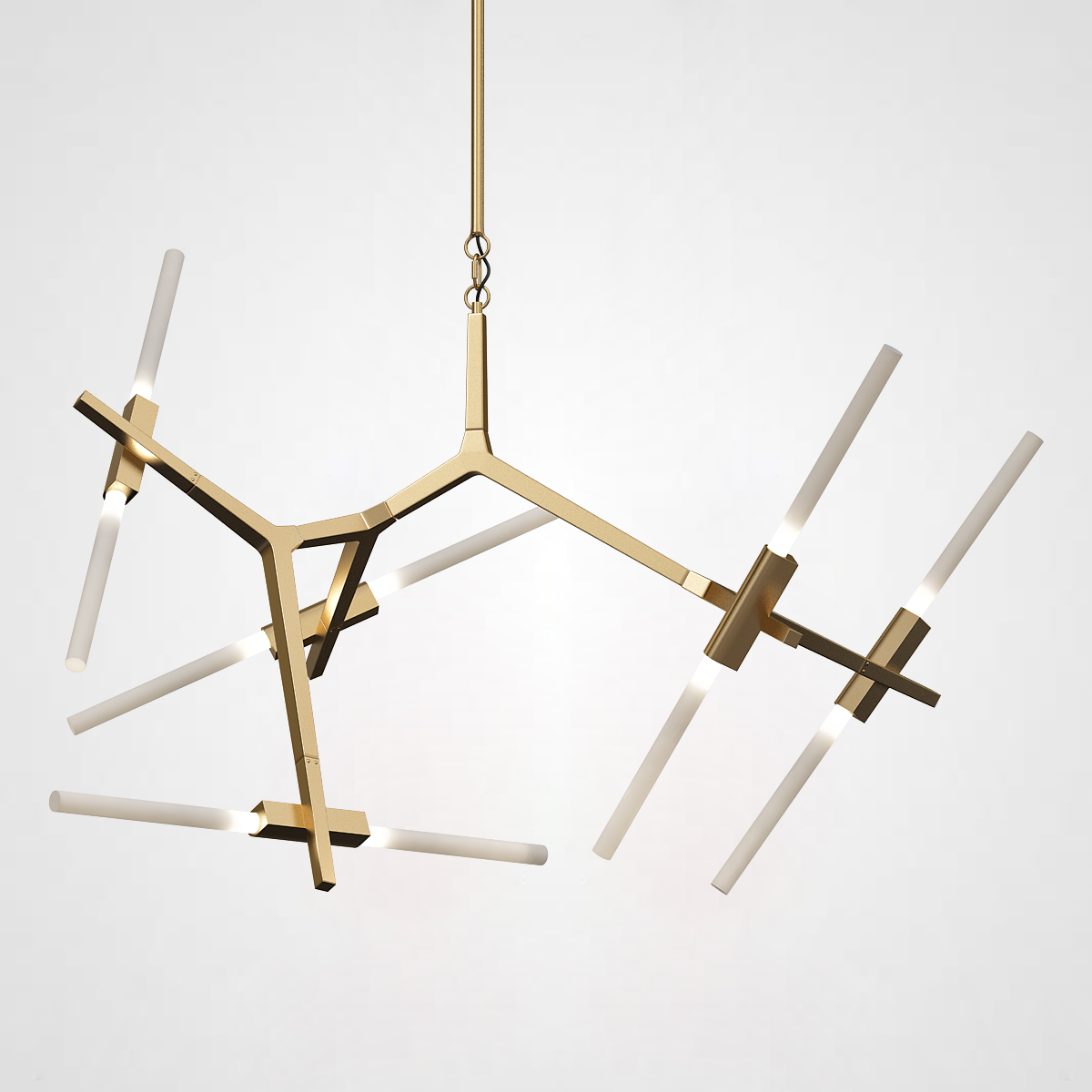 Люстра Агнес Chandelier Summer 10 Gold by ImperiumLoft