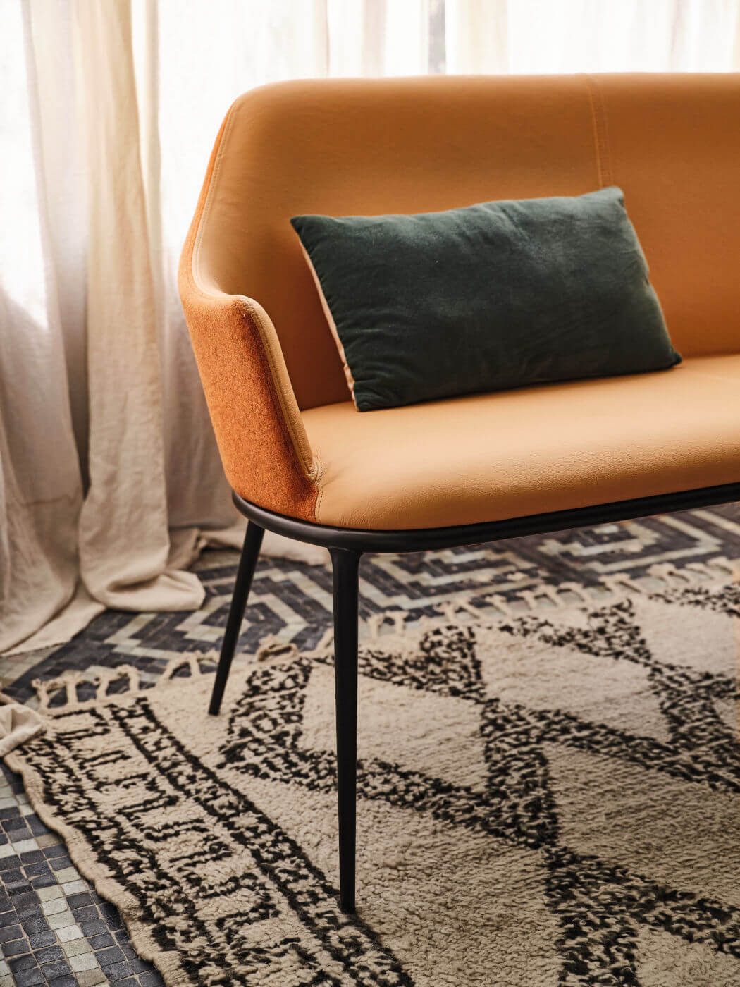 Диван Midj Lea DV M TS S1940LT