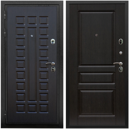 Дверь входная Graf Триумф МДФ 16 мм ФЛ-183 Венге / МДФ 16 мм ФЛ-243 Венге