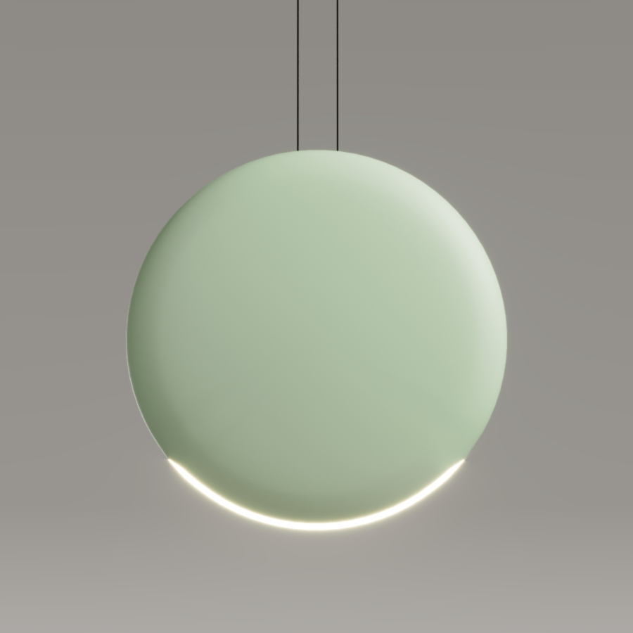 Подвесной светодиодный светильник Ledron 9203P/1D Green