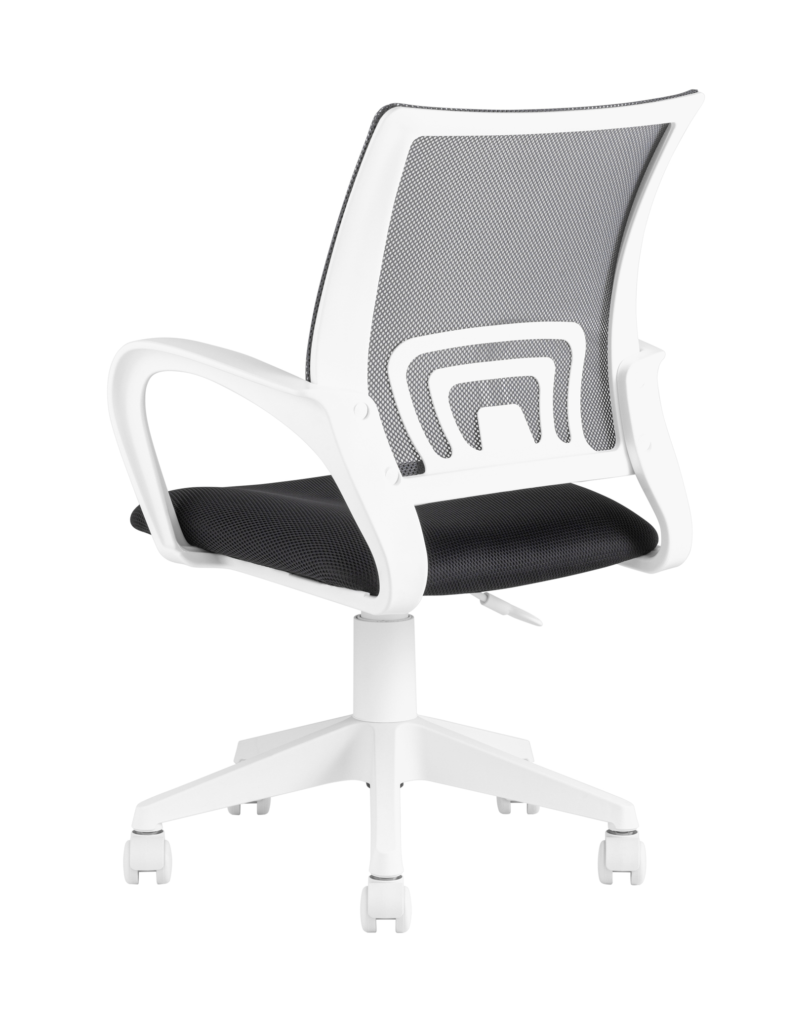 Кресло офисное TopChairs ST-BASIC-W серый крестовина пластик белый Stool Group