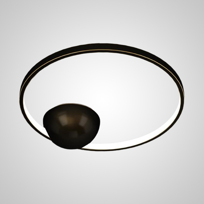 Потолочный светильник DORCAS L52.5 Brass Black by ImperiumLoft