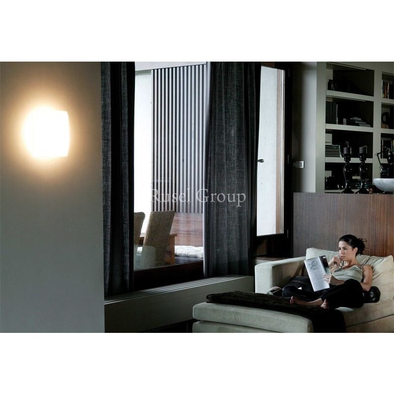 Настенно-потолочный светильник Vibia Quadra ice 1128