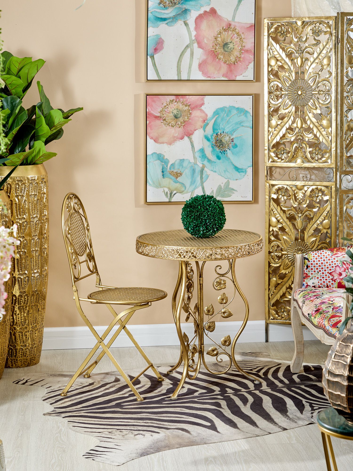 Стул раскладной Эфиопия Glasar 57-253