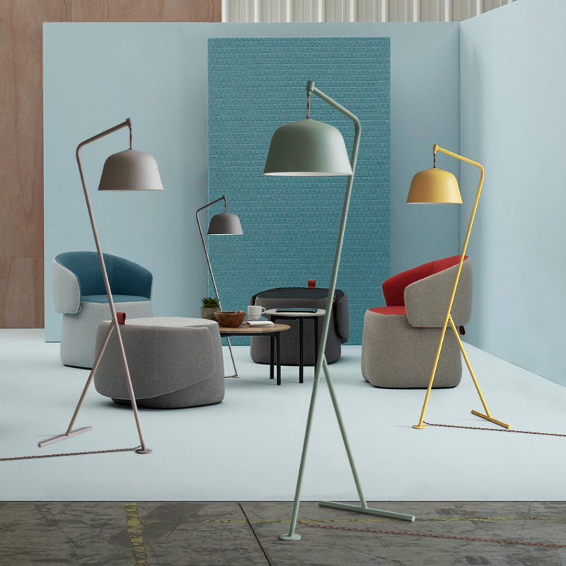 Торшер GESTELL Yellow by ImperiumLoft