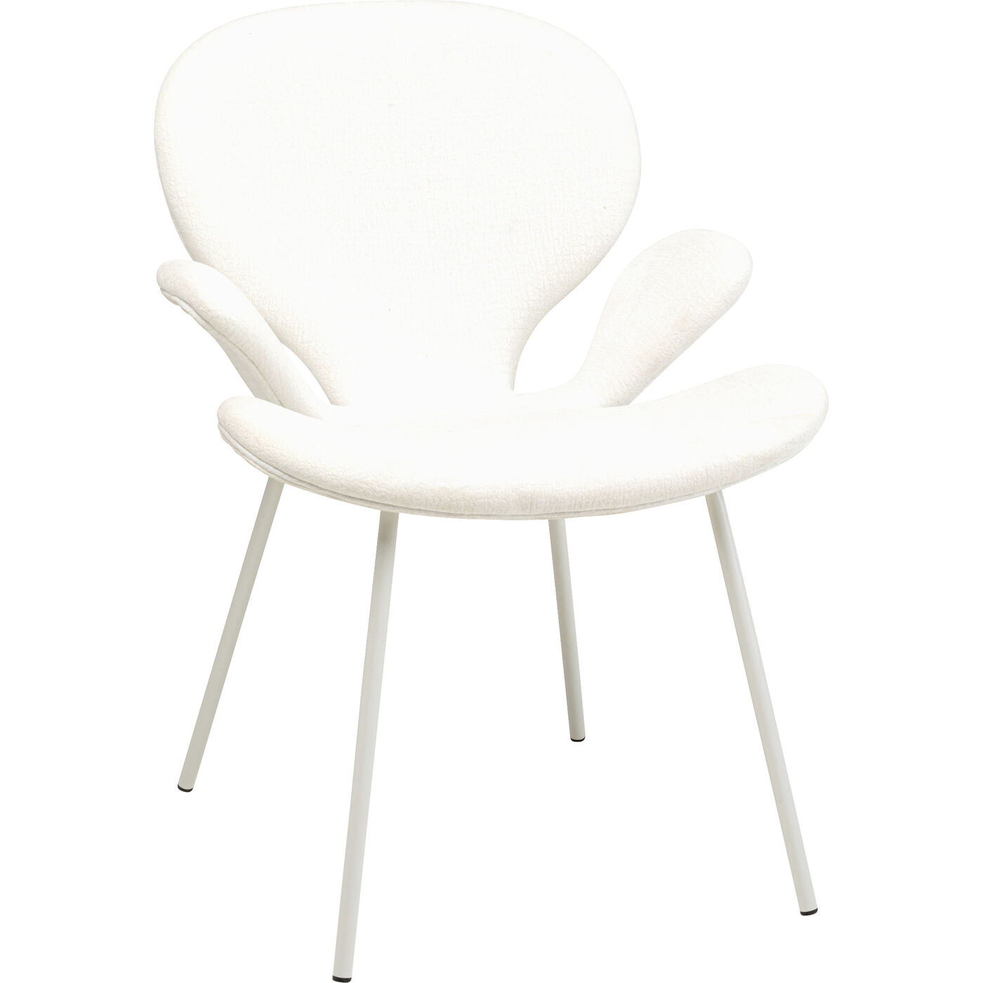 Стул с подлокотниками  KARE x Karim Rashid Soft Petal White Mono KARE 71243