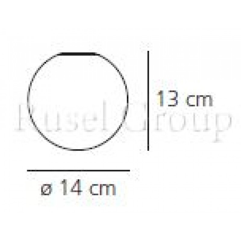 Настенно-потолочный светильник Artemide DIOSCURI PARETE/SOFFITTO 14