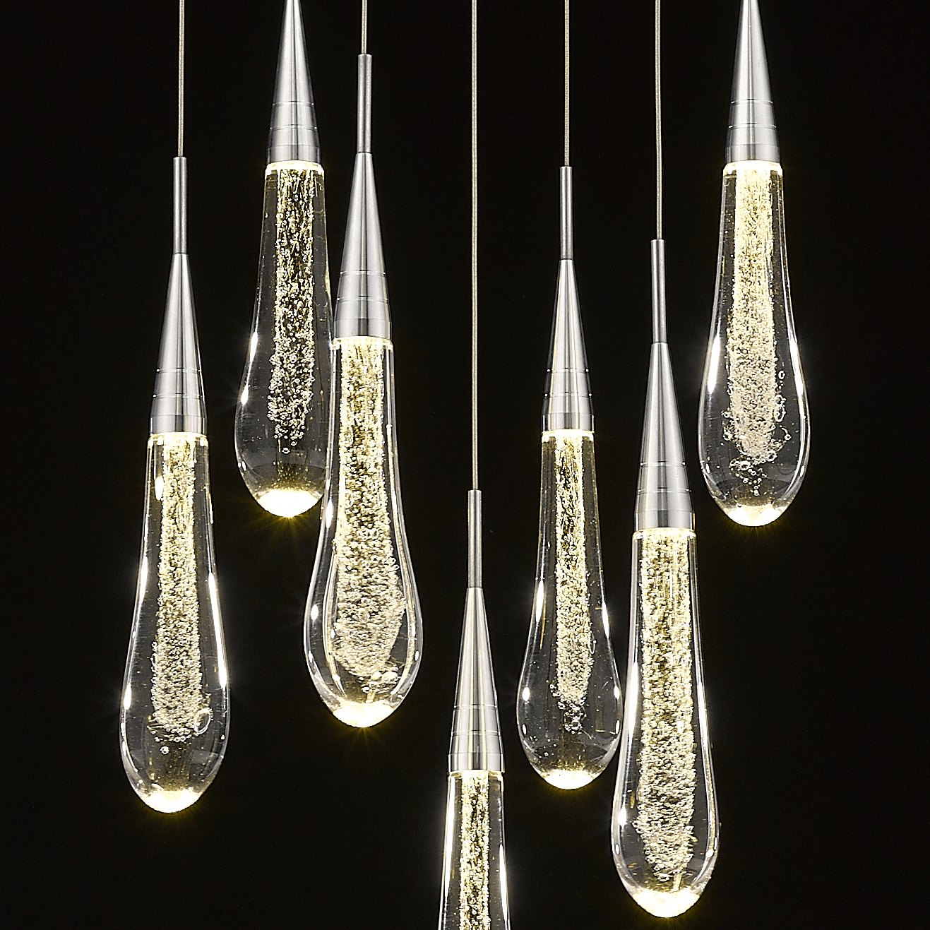 Подвесной светильник  Delight Collection Pour 30 chrome