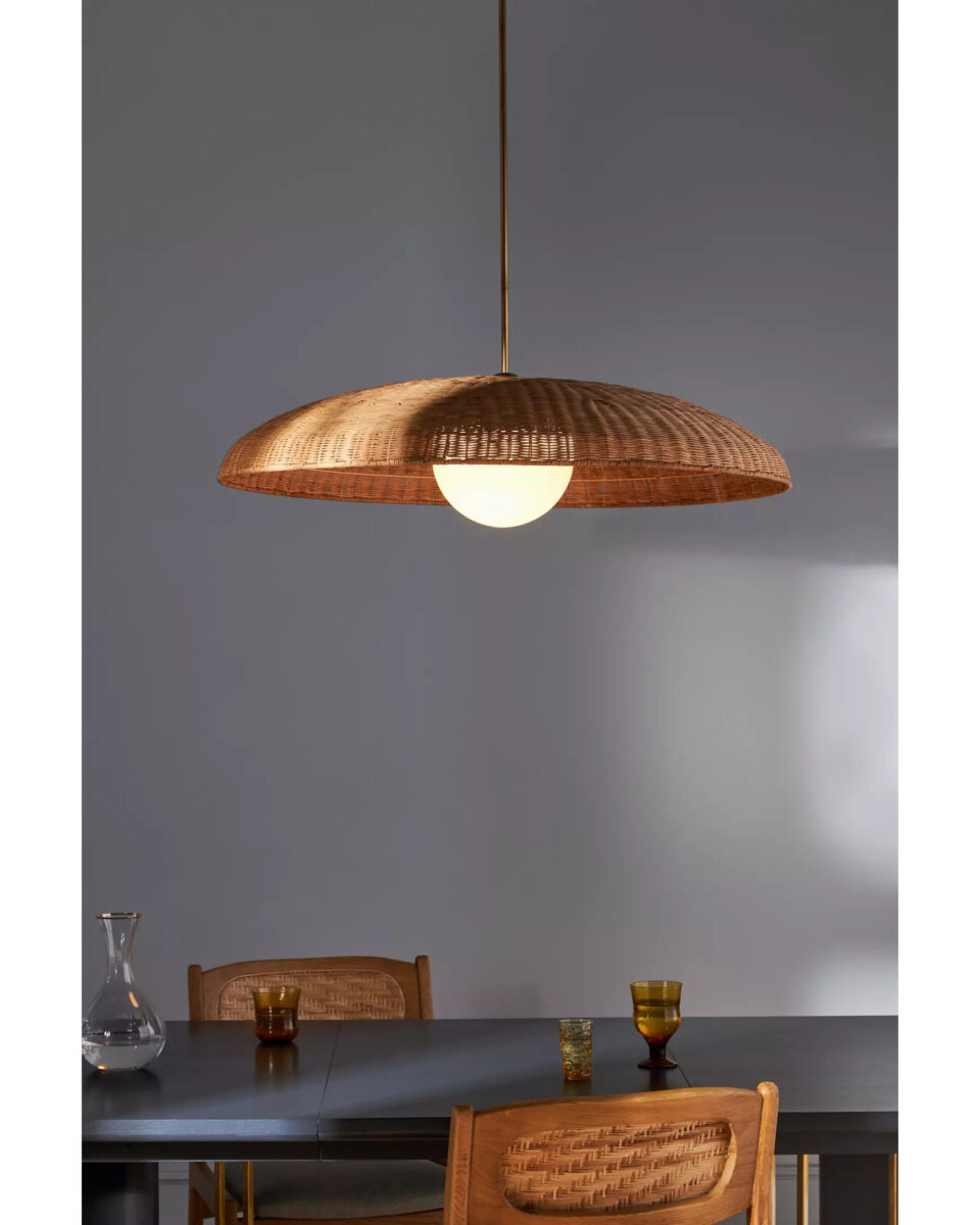 Люстра из ротанга Мюриэл Louvre Home LHLCH090424SWL