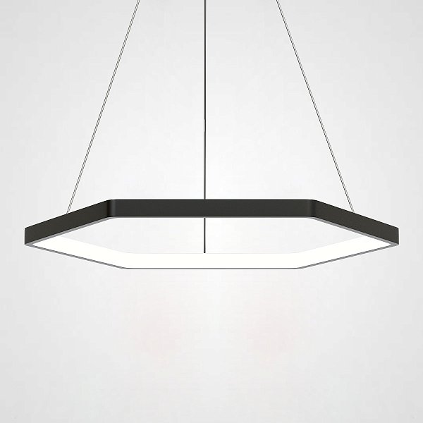 Подвесная люстра MARLA D60 Black 4000К by ImperiumLoft