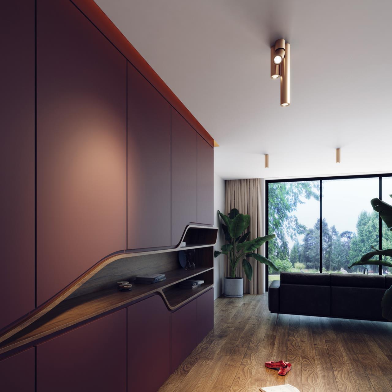 Настенно-потолочный светильник Odeon Light 3895/1C