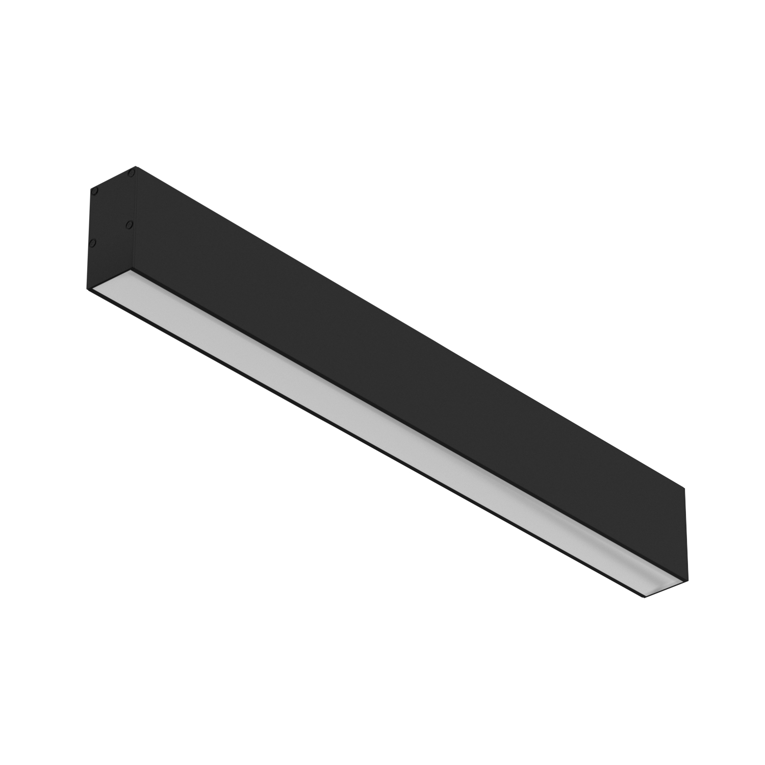 Накладной светодиодный светильник Ledron LINE GULAR 500 Black 4000K