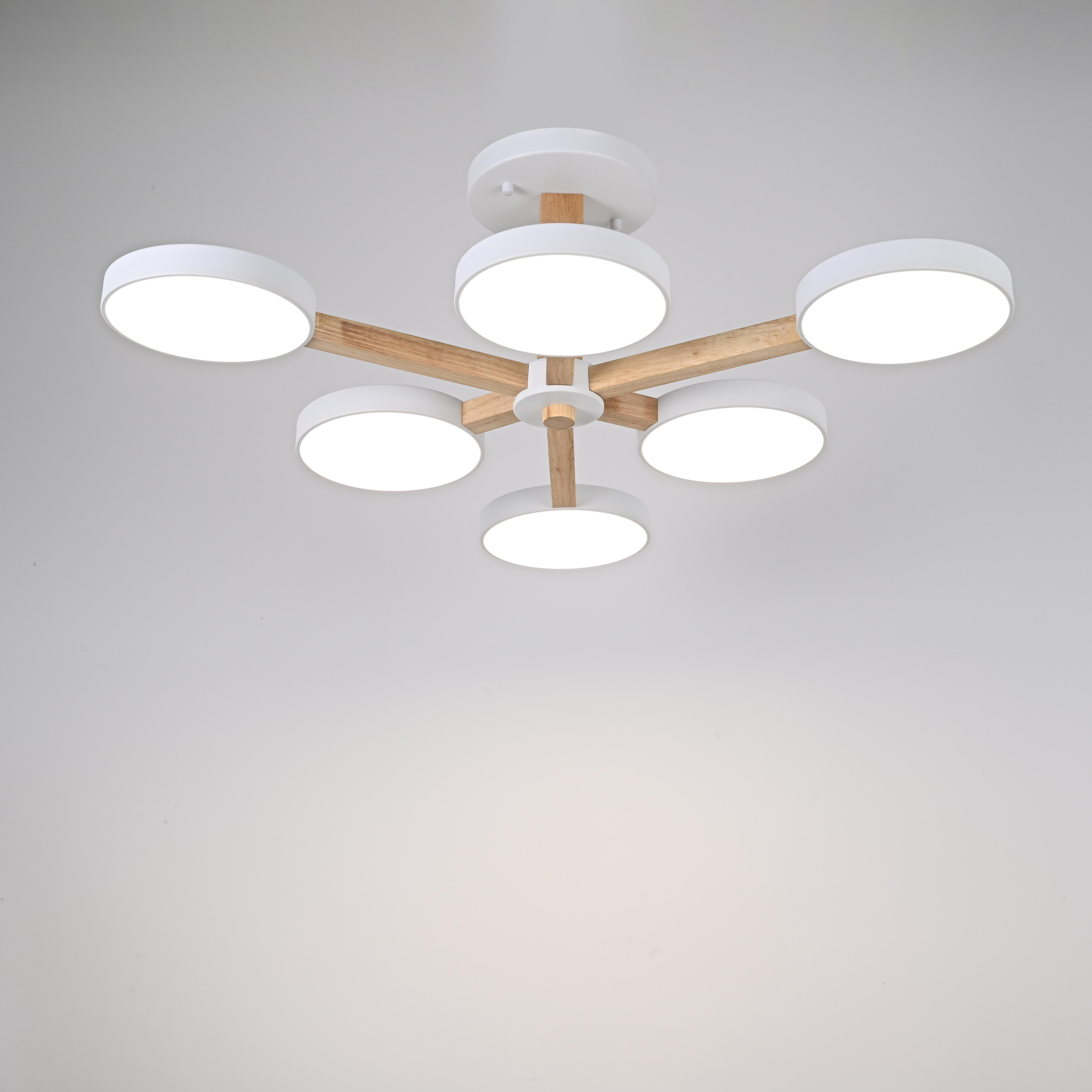 Потолочный светильник TURNA L6 White by ImperiumLoft