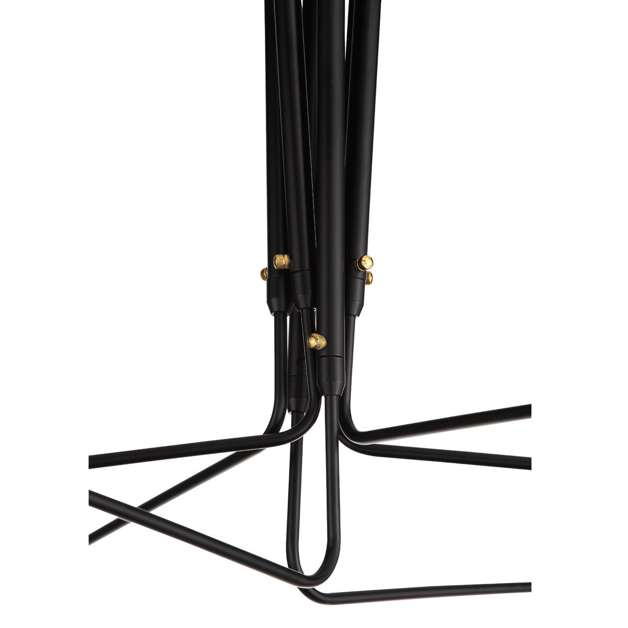 Потолочная люстра TEBES L6 Black by ImperiumLoft