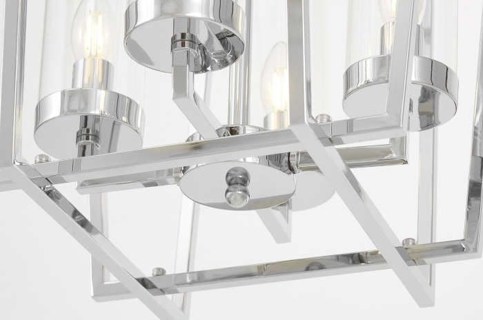 Подвесная люстра Lumina Deco LDP 1246-4 CHR