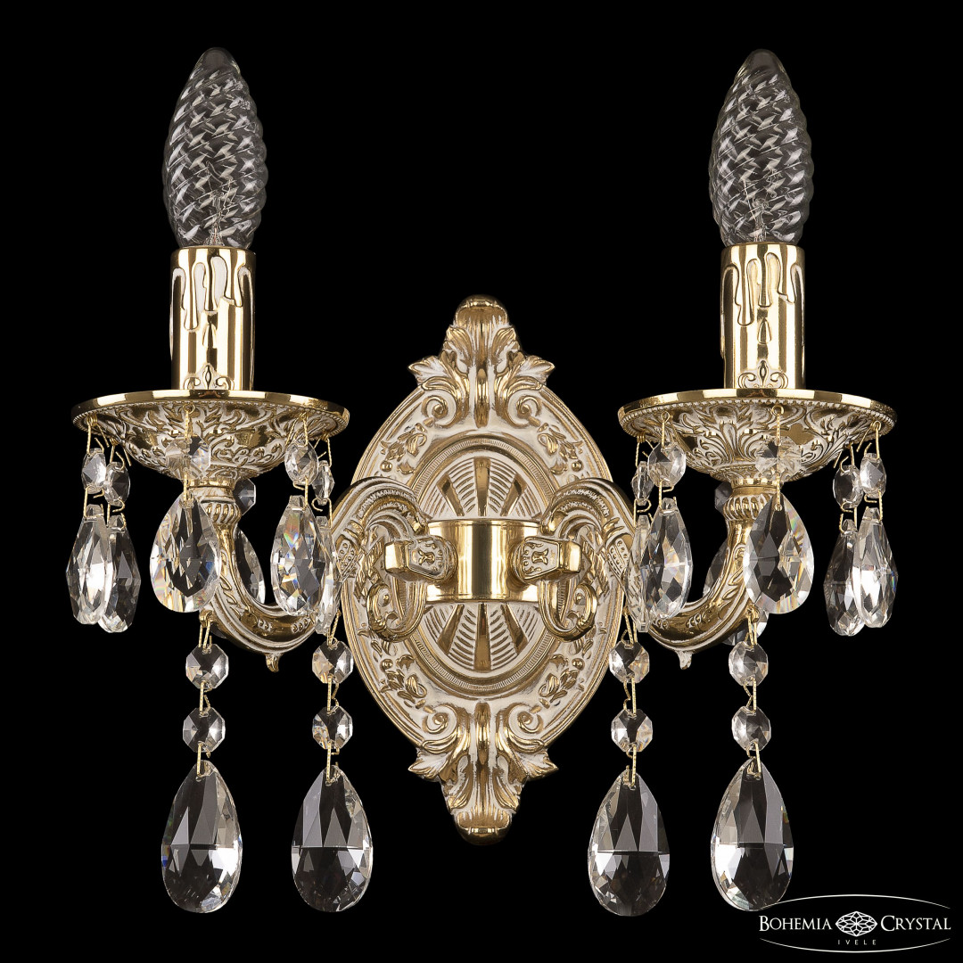 Бра бронзовые 7025B1/2/125 A GW Bohemia Ivele Crystal