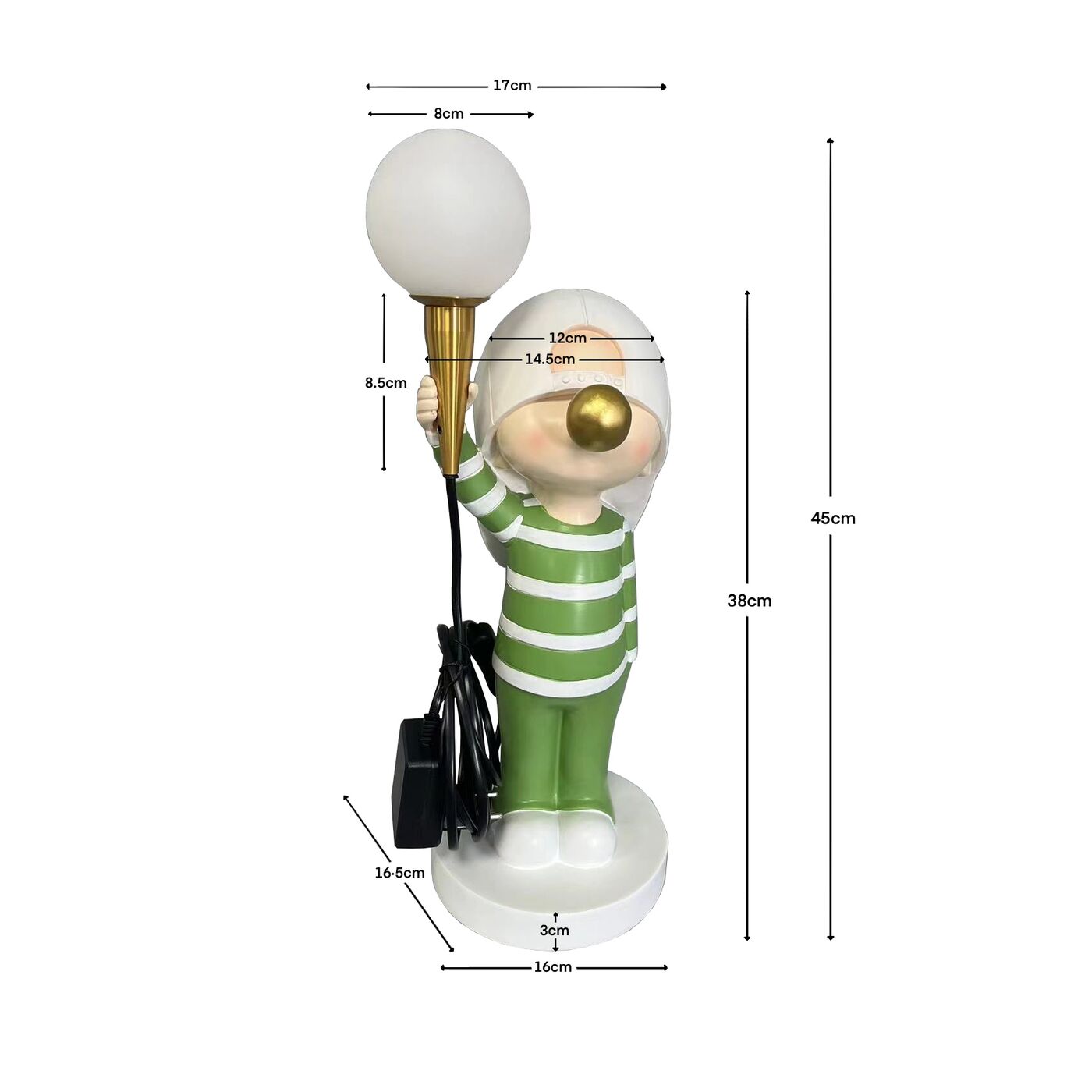 Светильник настольный Bubble Boy 50 см KARE 56151