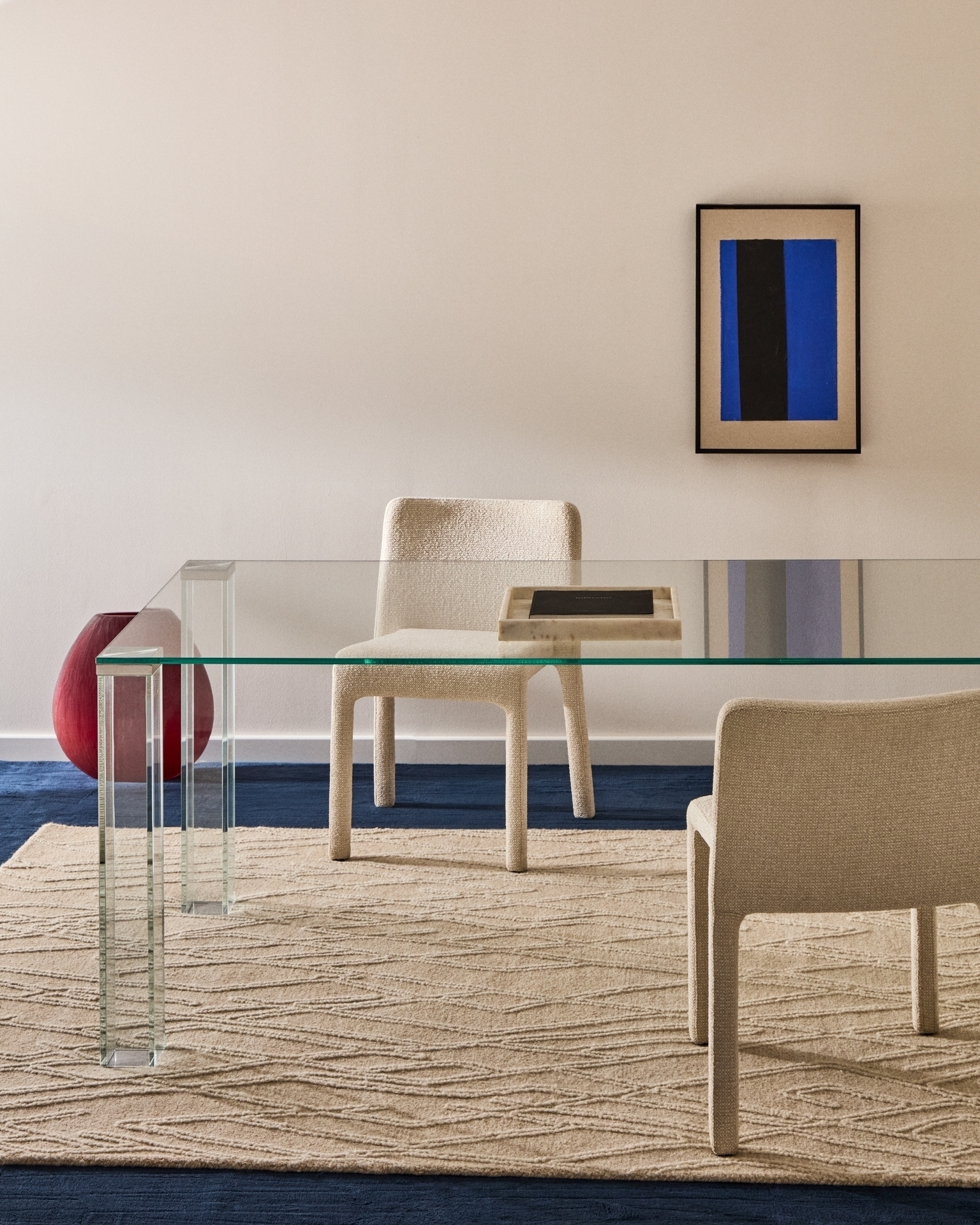 Стол Adularia из прозрачного закаленного стекла 200 x 100 см La Forma 447713