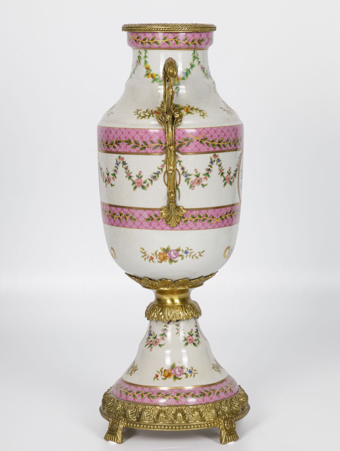 Ваза с ручками Glasar J722EC/HX0462