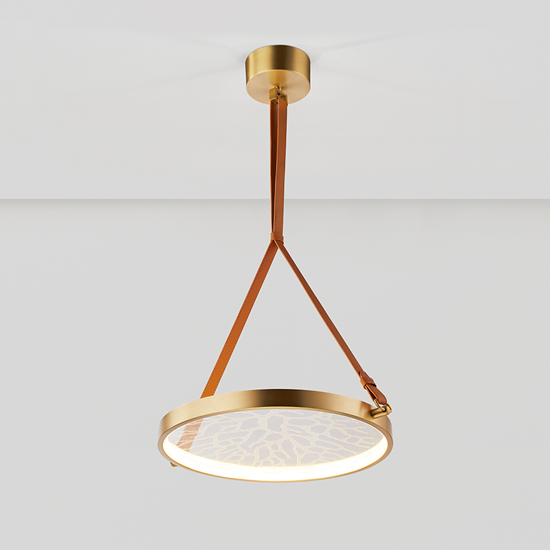 Светильник на ременном подвесе NESSA A by ImperiumLoft