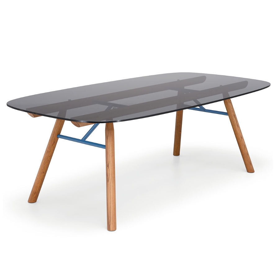 Обеденный стол Midj Suite Glass 220x116 T1754220