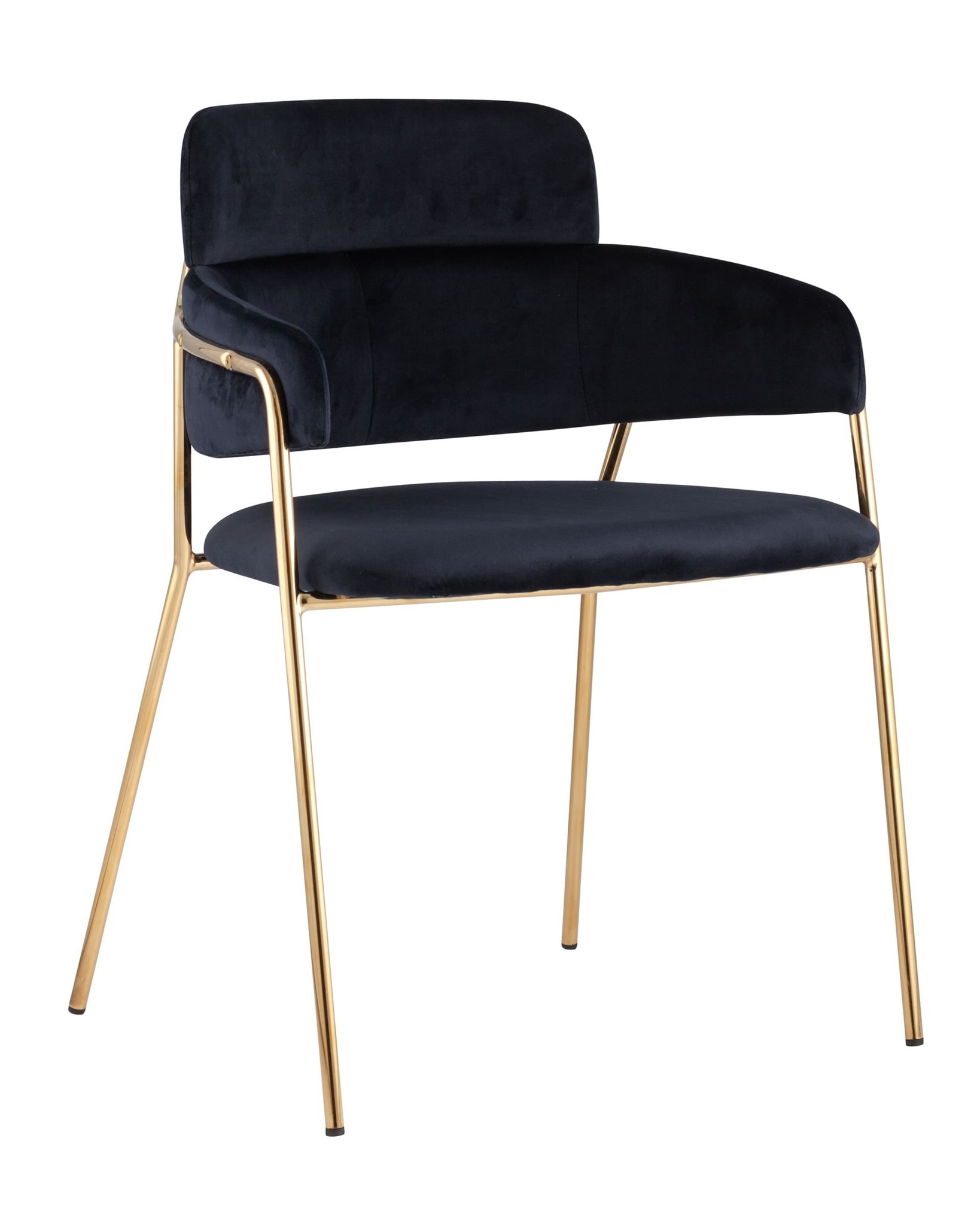 Стул Полин темно-синий Stool Group