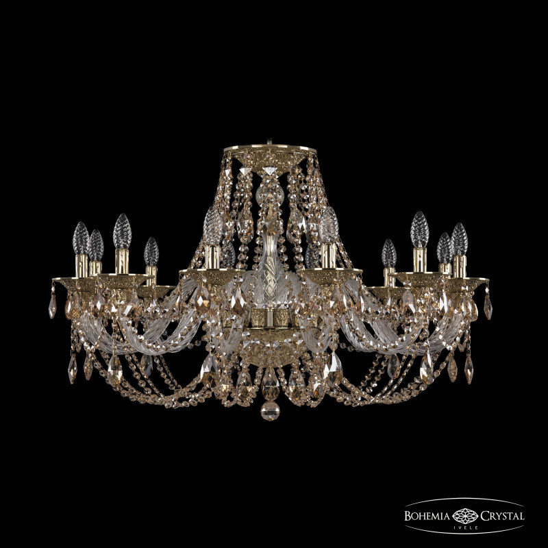 Подвесная люстра Bohemia Ivele Crystal 16106/12/300 G R721