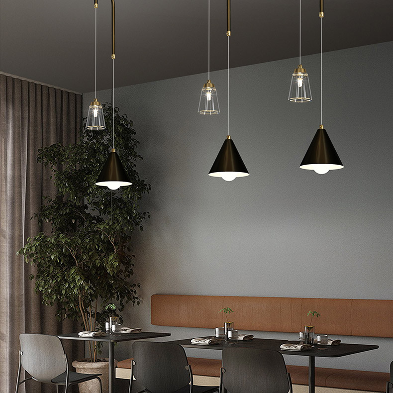 Подвесной светильник ADRIELL black brass by ImperiumLoft