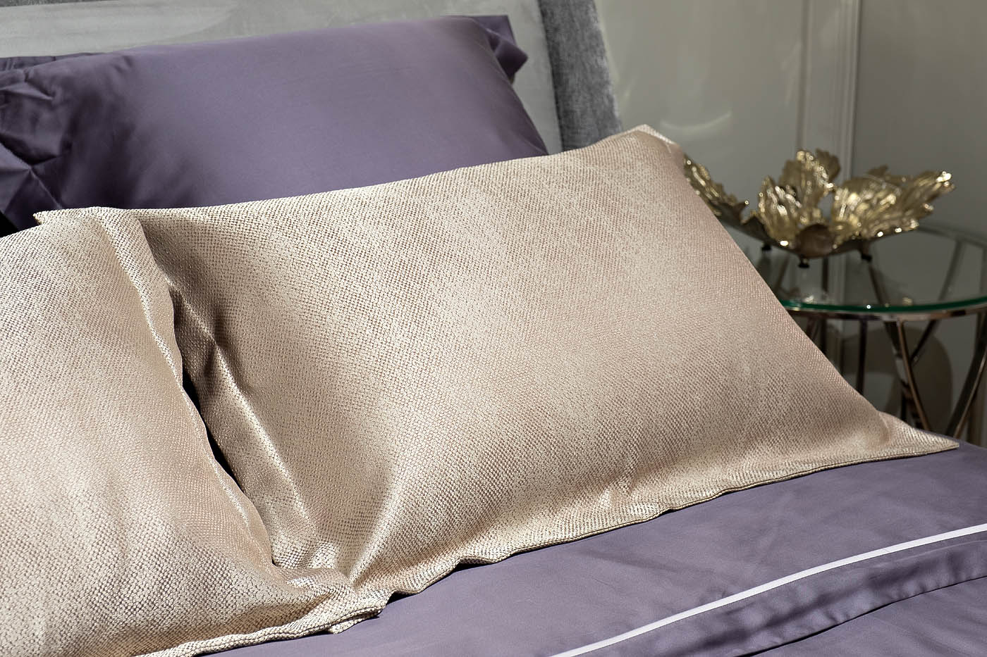 Комплект из 2х декоративных наволочек Fiji 50х70см бежевый Garda Decor 121GD-12001