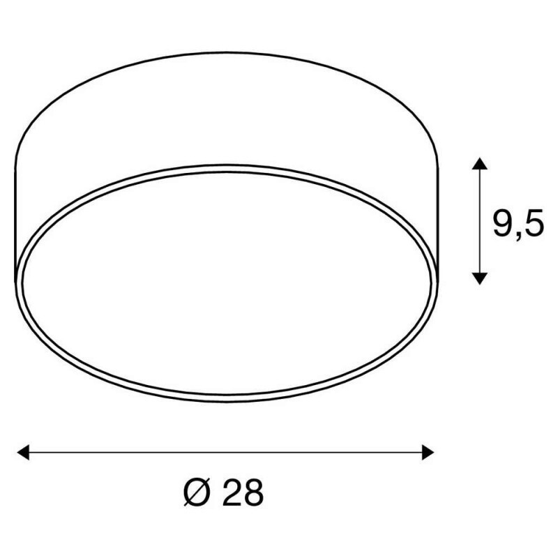 Потолочный светильник SLV 1001894