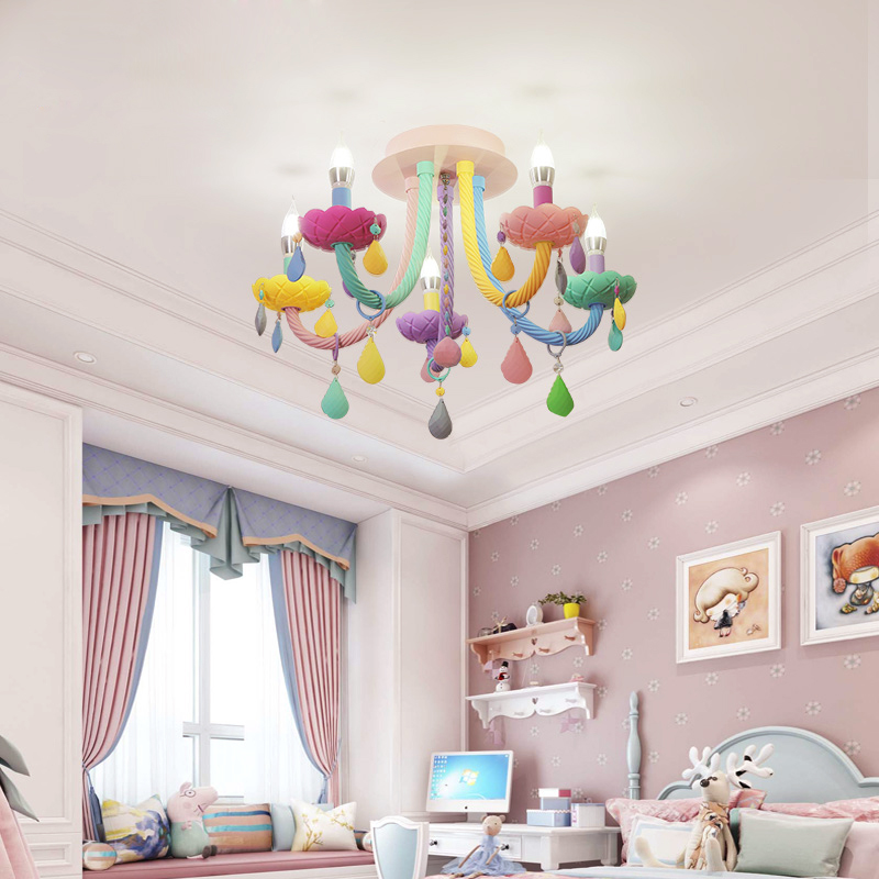 Потолочная люстра RAINBOW SHORT 6 lamps by ImperiumLoft