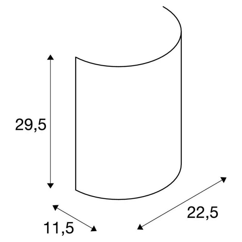 Настенный светильник SLV 155340