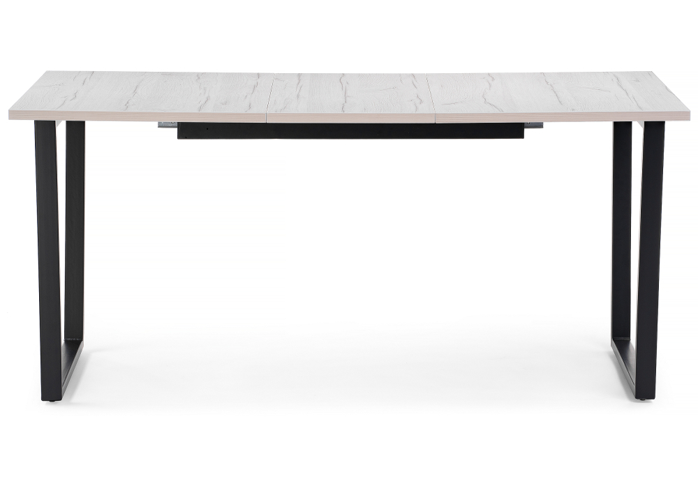 Стол деревянный Woodville раскладной Лота Лофт 120 25 мм черный матовый / юта 489625