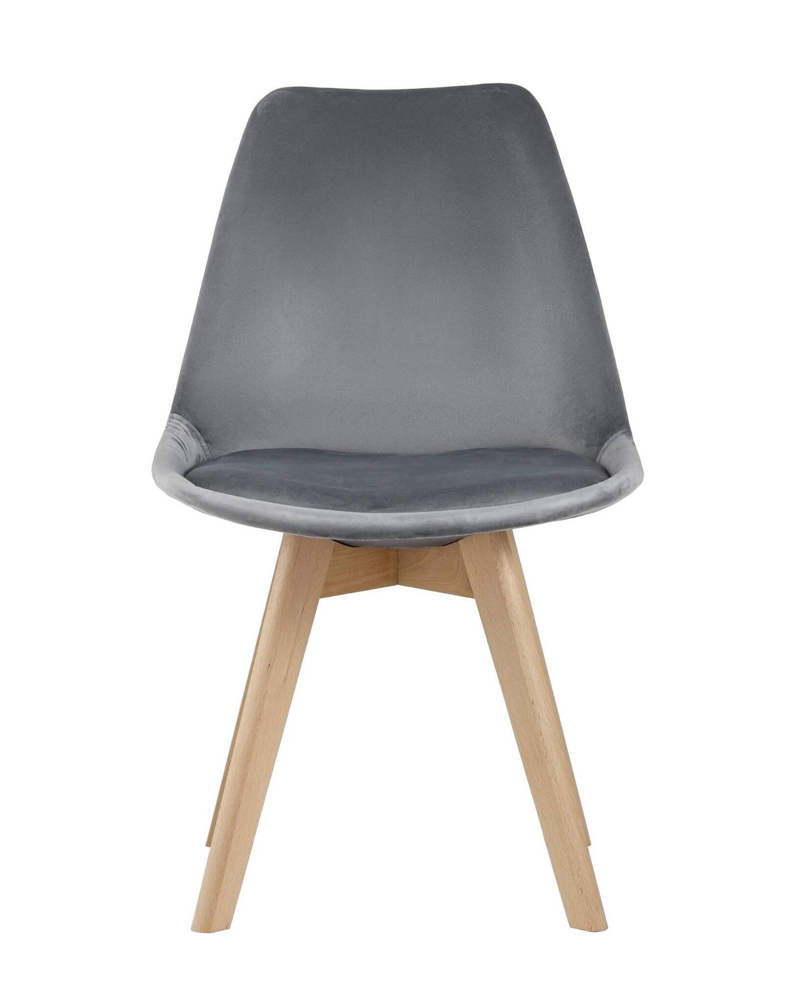 Стул FRANKFURT велюр серый Stool Group